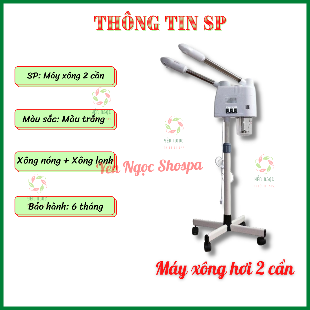 Máy Xông Hơi 2 Cần Nóng Lạnh