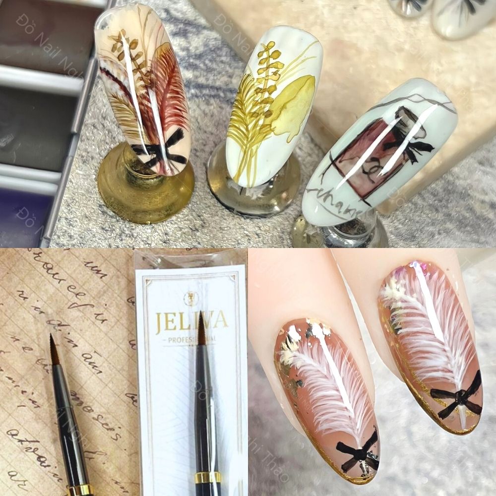 Cọ vẽ màu nước Jeliva 08