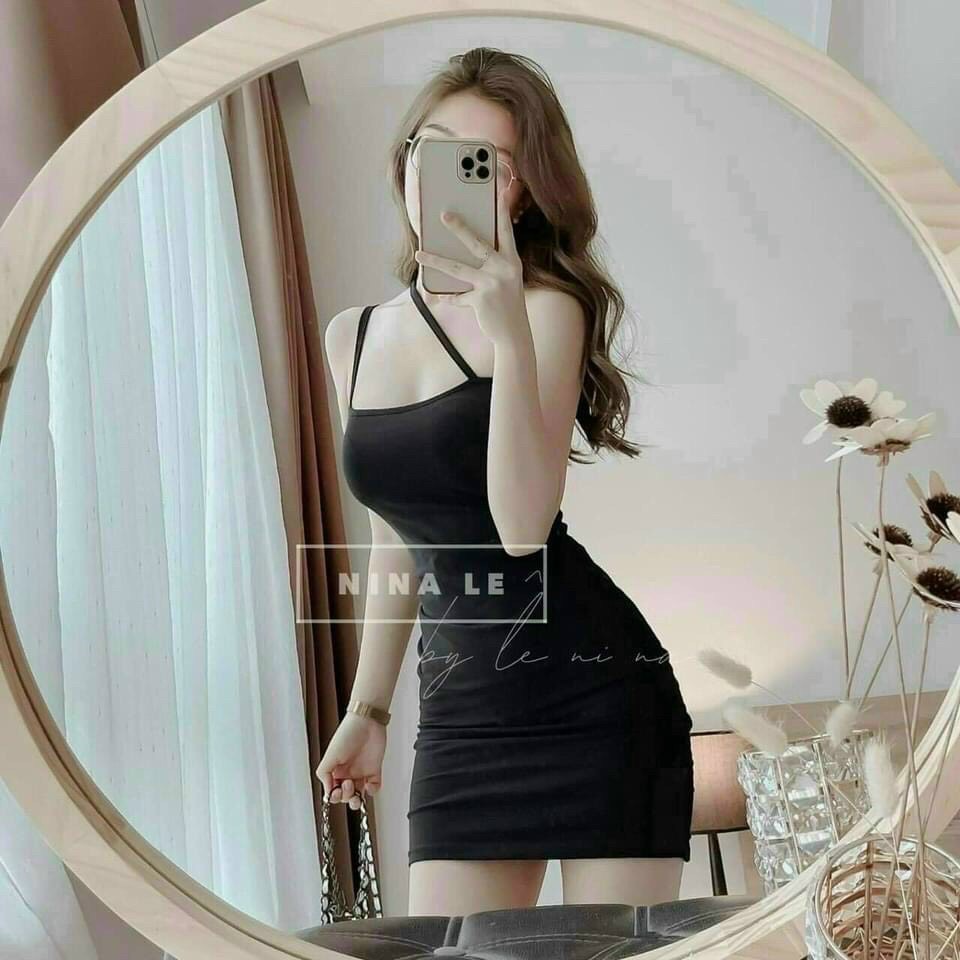 ĐẦM KEM KHOÁC ÔM BODY QUYẾN RŨ