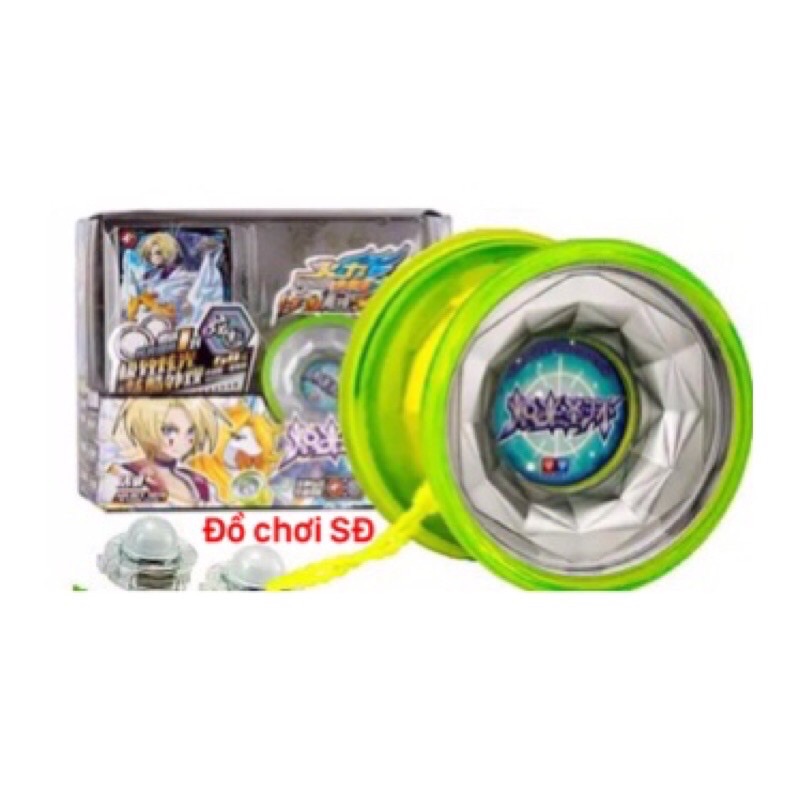 Đồ chơi yoyo 676207A màu dạ quang - tuyệt đỉnh yoyo - đồ chơi vận động
