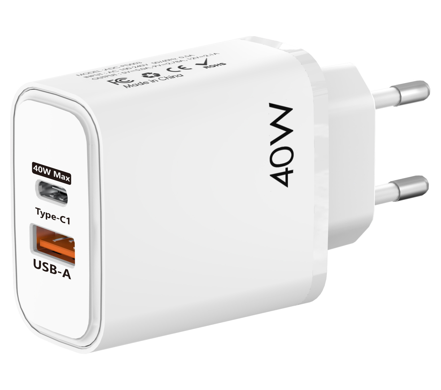 Bộ sạc nhanh Type-C+USB Cổng đôi