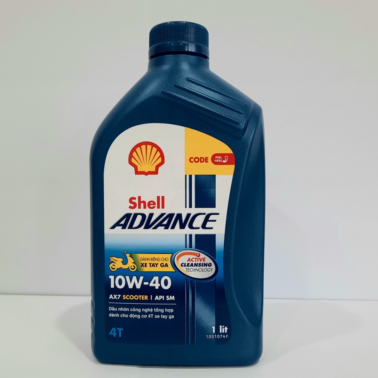 Shell advance ax7 scooter 10w40 1l