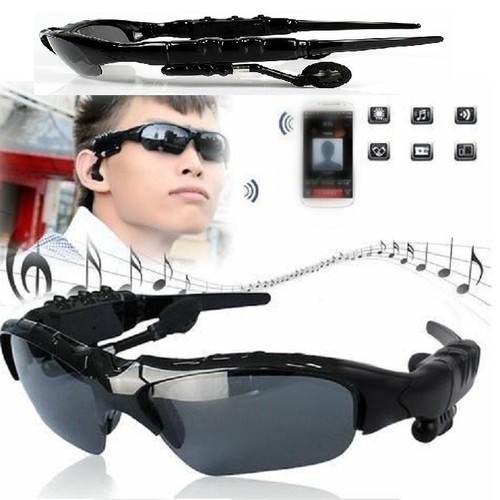 Kính mát kiêm tai nghe Bluetooth (Đen)