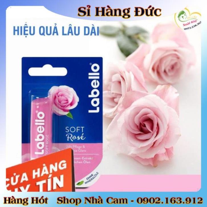 Son dưỡng môi căng mọng, mềm mịn Labello Đức [Hàng nội địa Đức Đủ Bill]