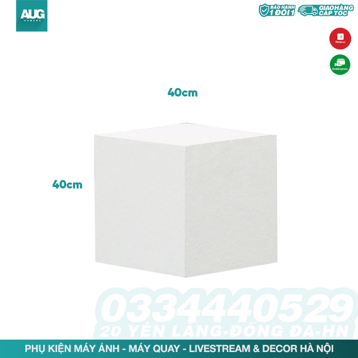 Bục trắng chụp ảnh studio, - chụp ảnh cưới, bục gỗ trắng - AUG Camera