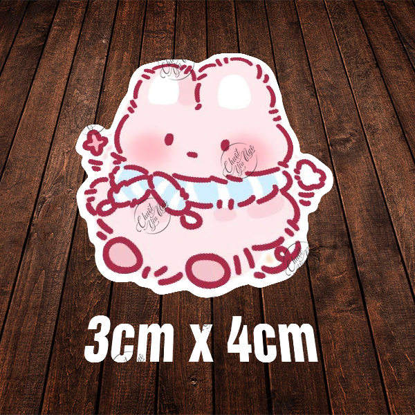 Bộ sticker THÚ BÔNG dễ thương đang yêu