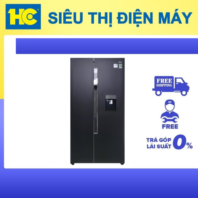 Tủ lạnh SBS Aqua AQR-I565AS(BS)