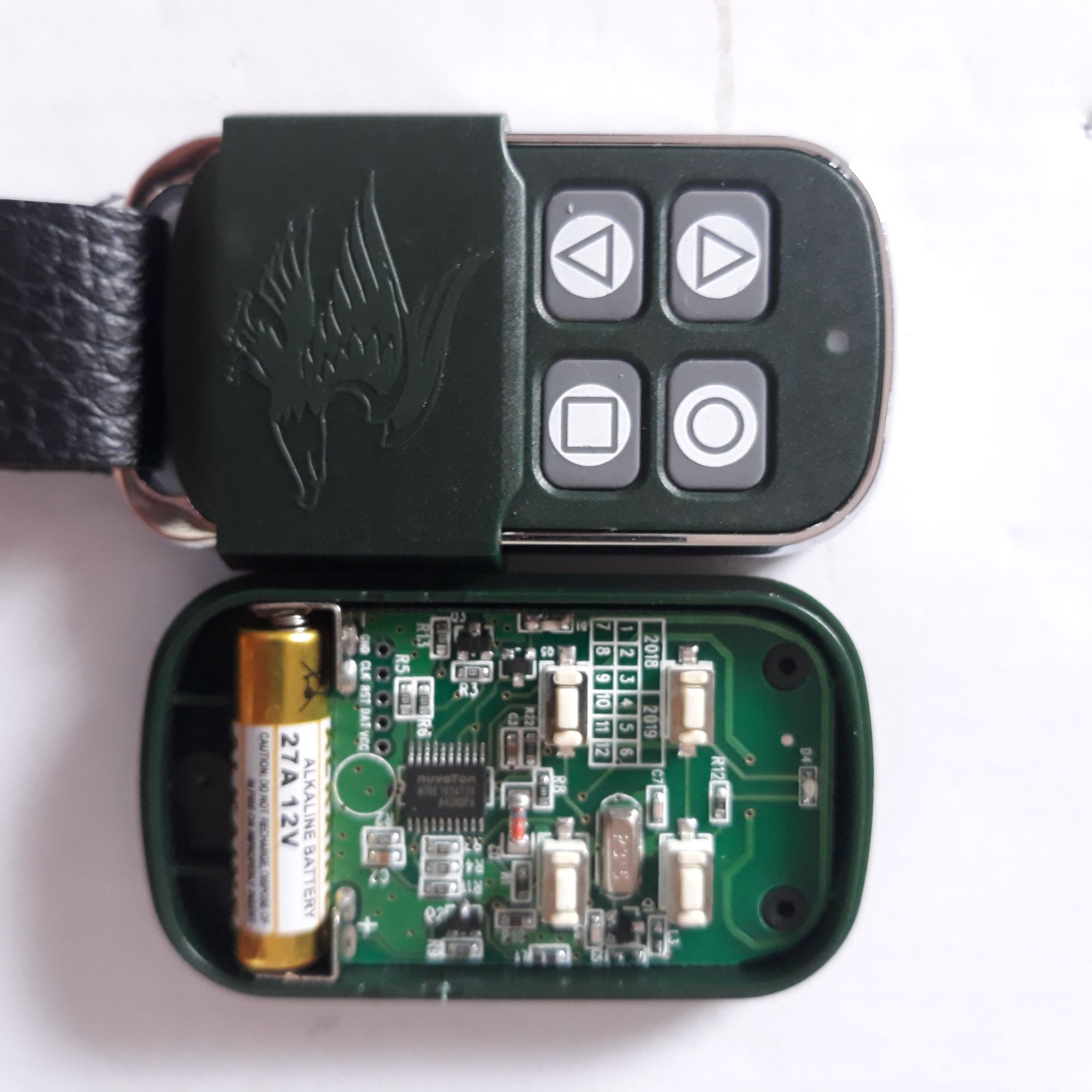 Remote cửa cuốn YH 315 mhz đa năng  thông minh cài cho các tay mã 315 mhz