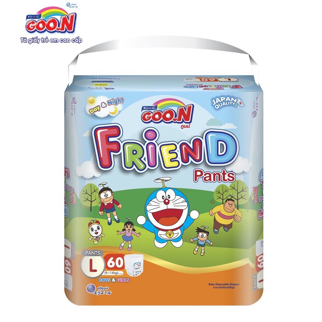 Bỉm Goon friend quần L60 miếng