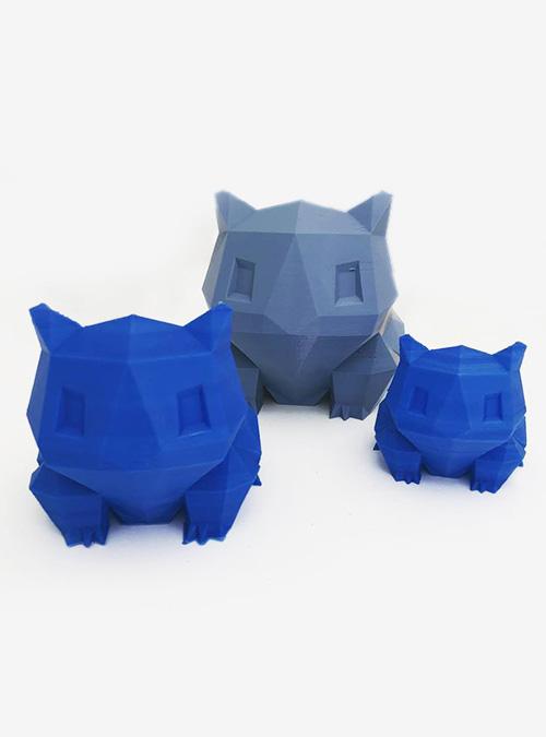 Chậu cây pokemon siêu dễ thương - Cute Low Poly Bulbasaur planter