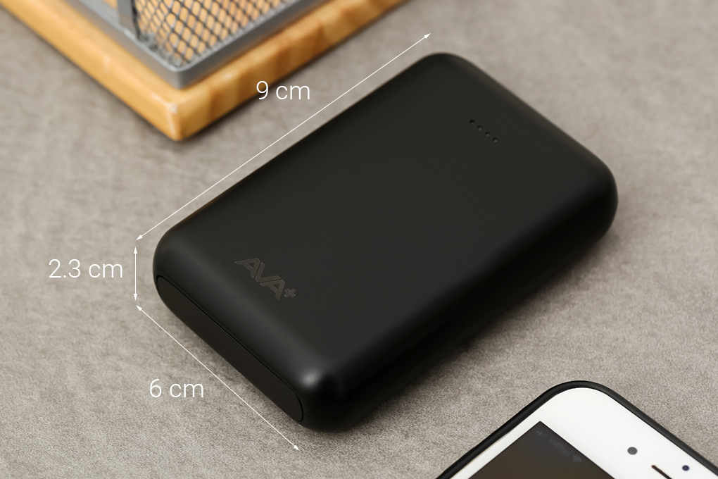Pin sạc dự phòng Polymer 10000mAh Type C AVA+ DS2107(Like new)