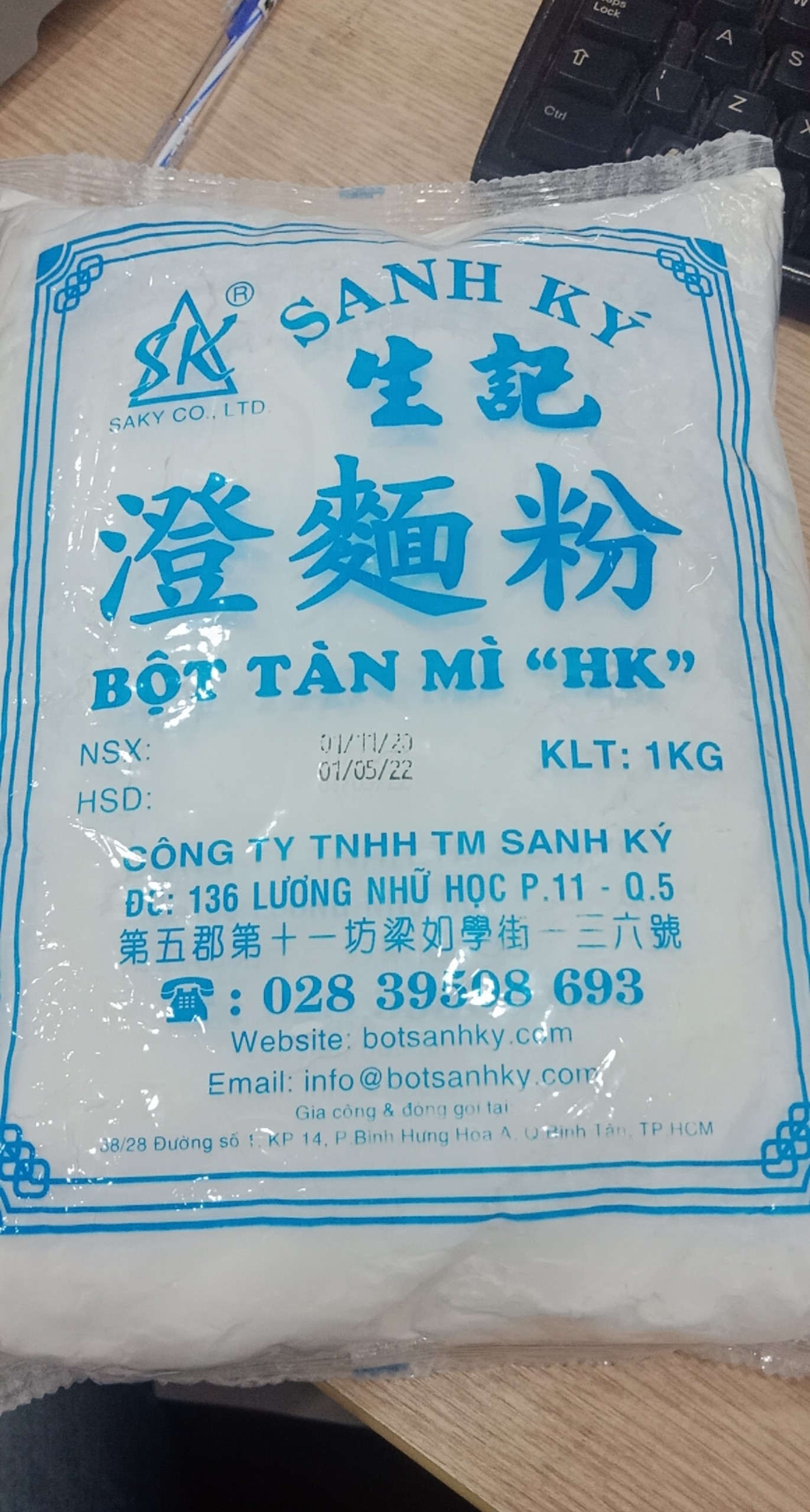 (HCM) Bột Tàn Mì "HK" 1kg