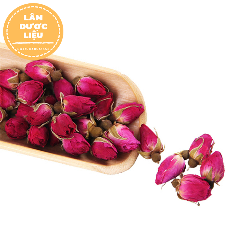 [HÀNG LOẠI 1] 100g Nụ Hoa Hồng Đà Lạt Sấy Khô