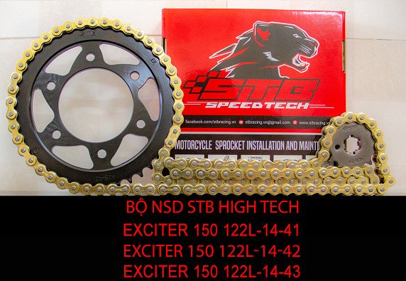 BỘ NHÔNG SÊN DĨA STB HIGH TECH EXCITER 135/150/155