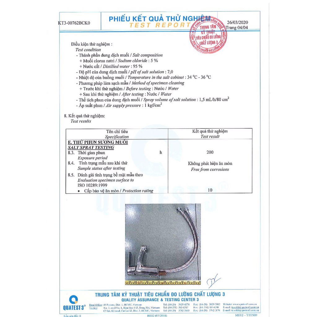 [ GIÁ SẬP SÀN ] Vòi chân kép Lavabo Nóng lạnh Basic BW 602V3 Đồng mạ (Tặng kèm bộ xả Lavabo)