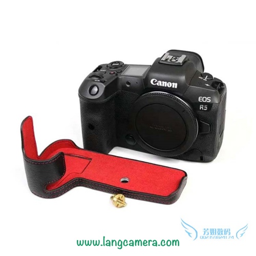 Bao da halfcase máy ảnh Canon R5, R6