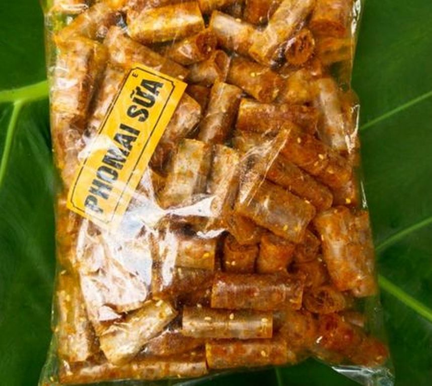 Bánh tráng cuộn thập cẩm phô mai sữa - 250g