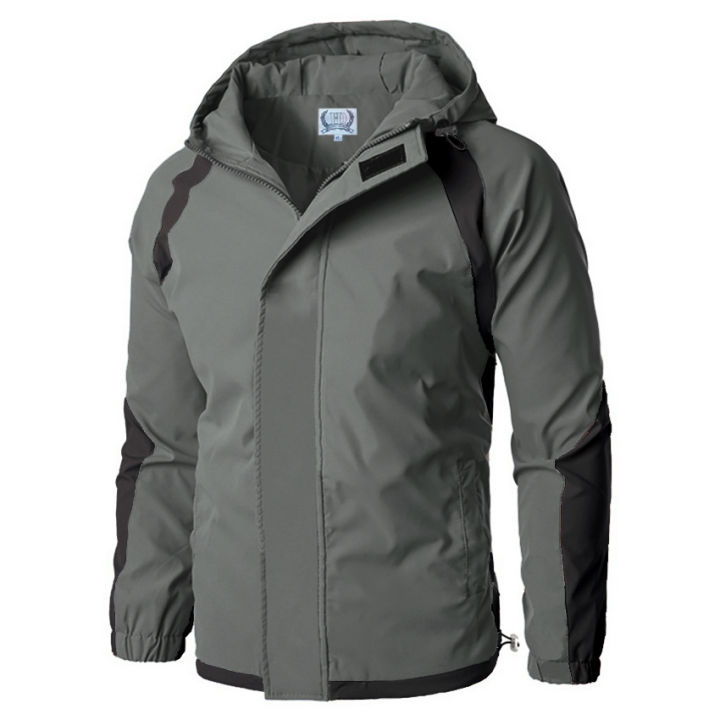 Áo Khoác Nam Trơn Phối Màu Siêu Đỉnh, Áo Khoác Dù 2 Lớp Dày Dặn Hàng VNXK