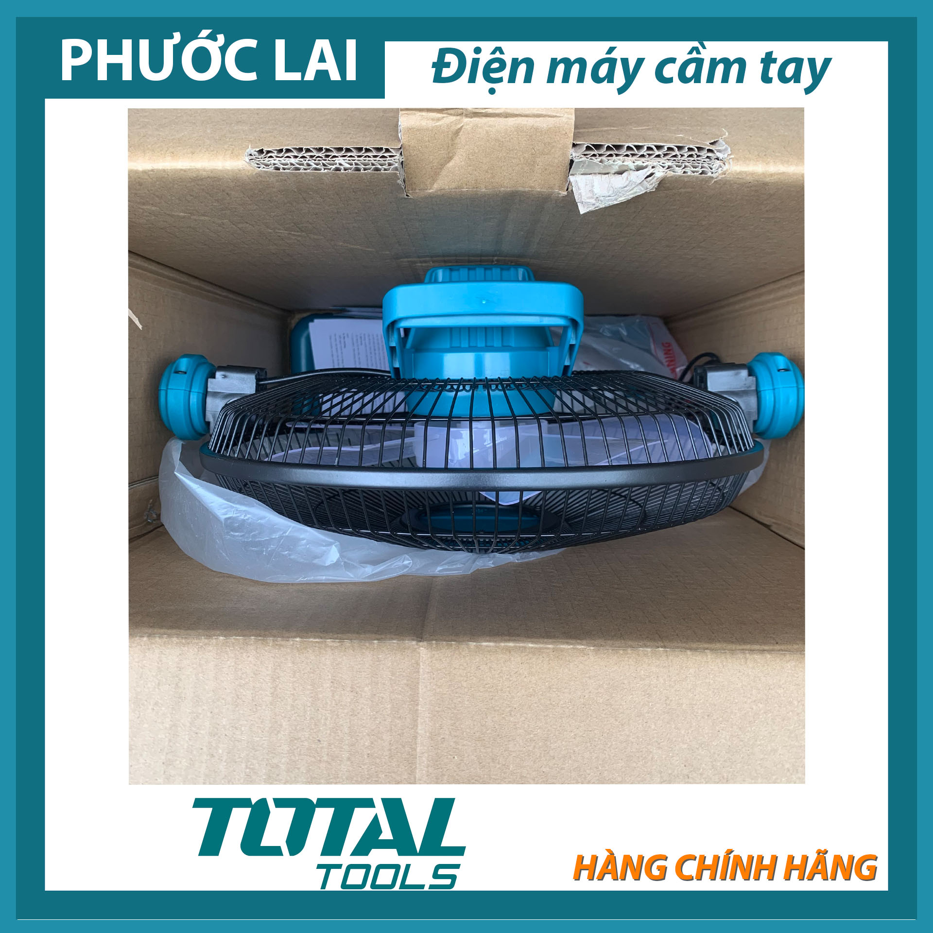 Quạt máy dùng pin Total TFALI2001
