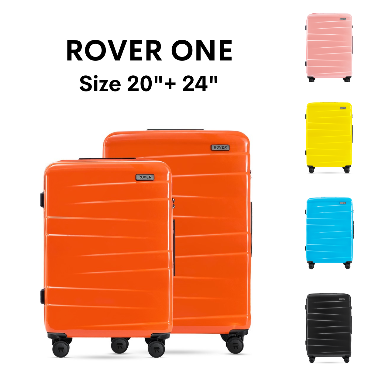 Bộ 2 Vali Rover One - Size 20" & Size 24"