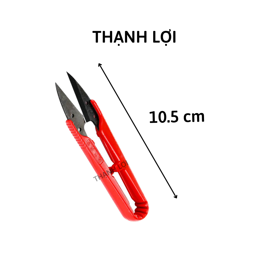 Kéo Bấm Chỉ Siêu Sắc Bén (Kéo bấm 2 màu, Kéo bấm đỏ lưỡi đen, Kéo bấm đen)