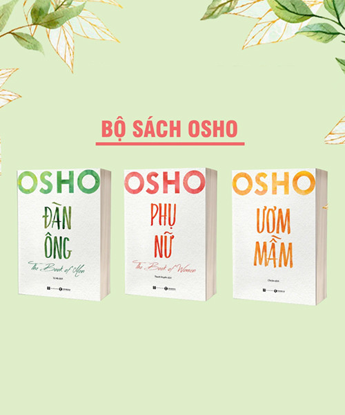 Sách - Bộ Osho Đàn ông – Phụ nữ – Ươm mầm