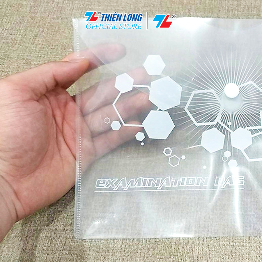 Combo 12/24/36 Bìa nút A5 Thiên Long Flexoffice FO-CBF06 - Trong suốt