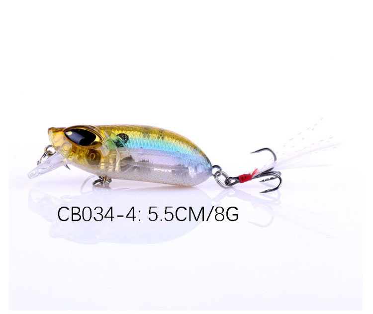 mồi câu lure 3D siêu đẹp - mồi câu cá lóc 8g/5.5cm