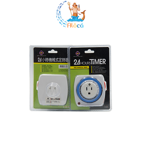 Ổ cắm hẹn giờ 24 Hour Timer UP Aqua cho bể cá cảnh.