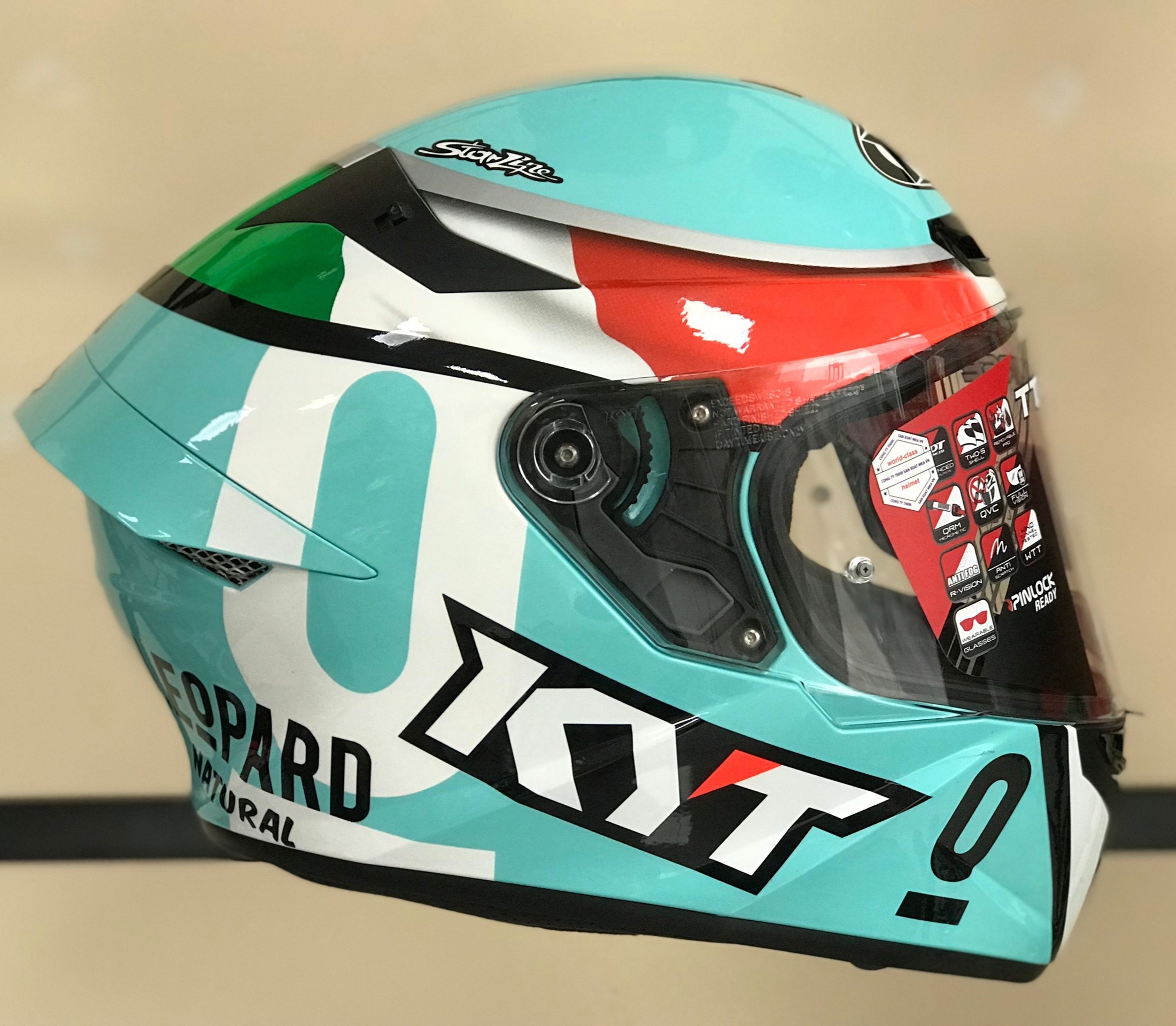 Mũ Fullface KYT TT Course - 1 Kính Trong Suốt