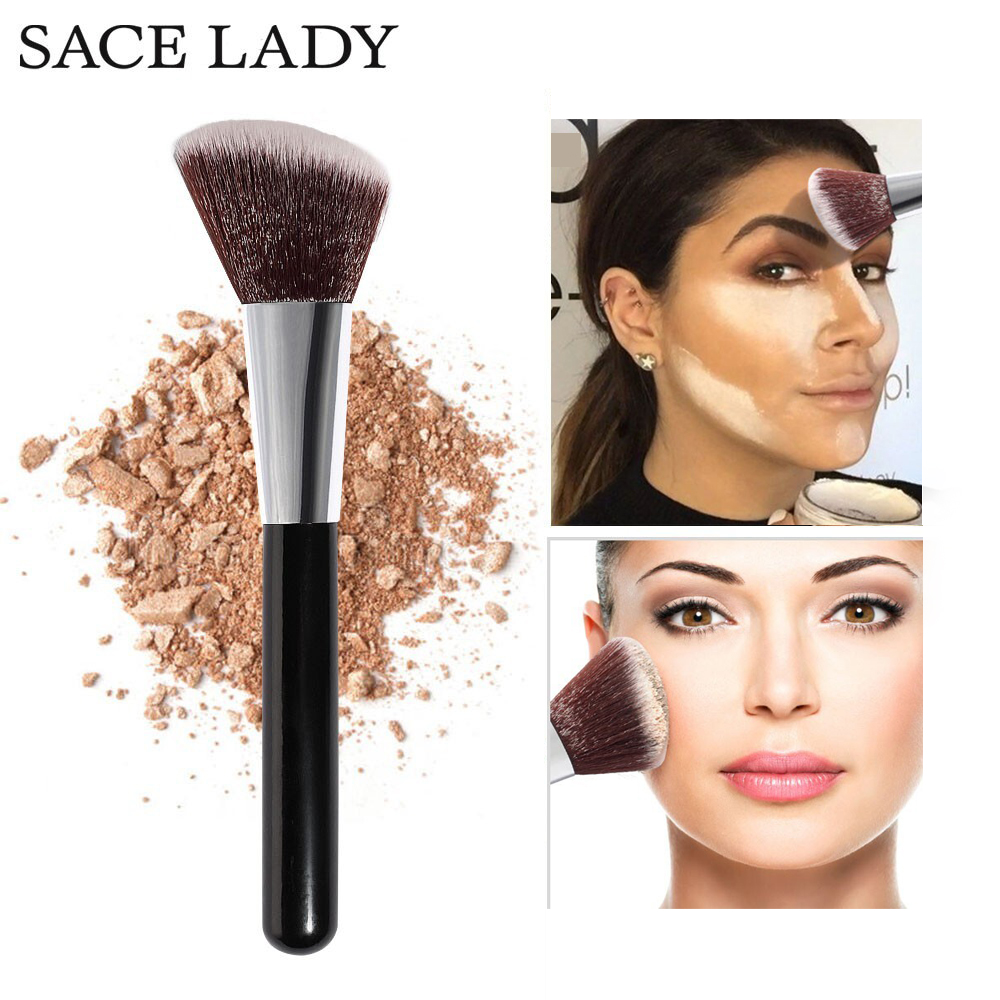 [Hoản Tiền 20%] Cọ Tán Phấn Sace Lady Chổi Đánh Phấn Trang Điểm