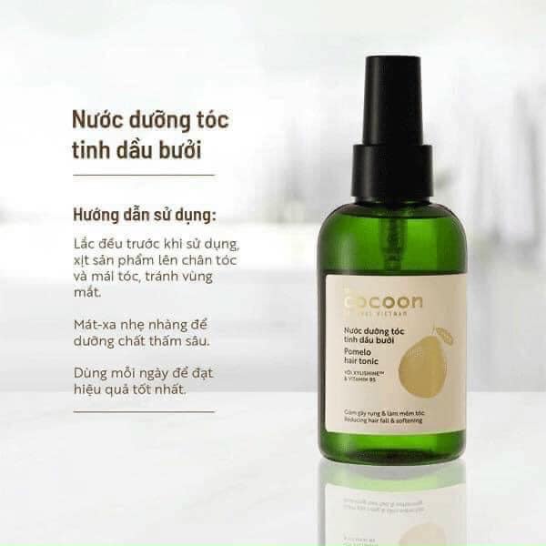 Xịt dưỡng tóc tinh dầu bưởi Cocoon kích thích mọc tóc