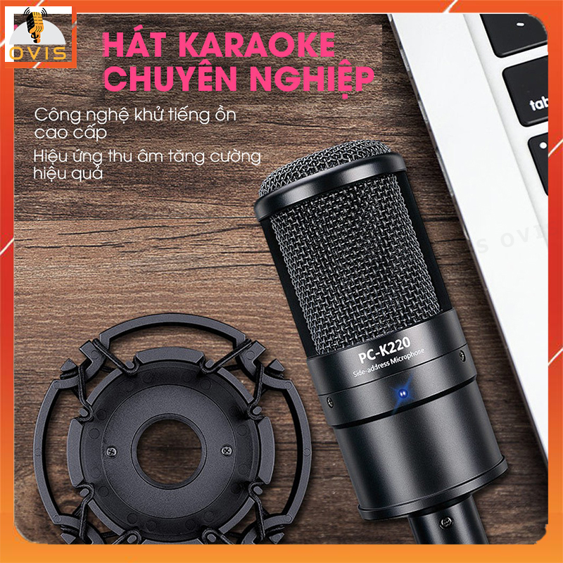 Takstar PC-K220 - Micro Thu Âm Hát Karaoke Online (48V)