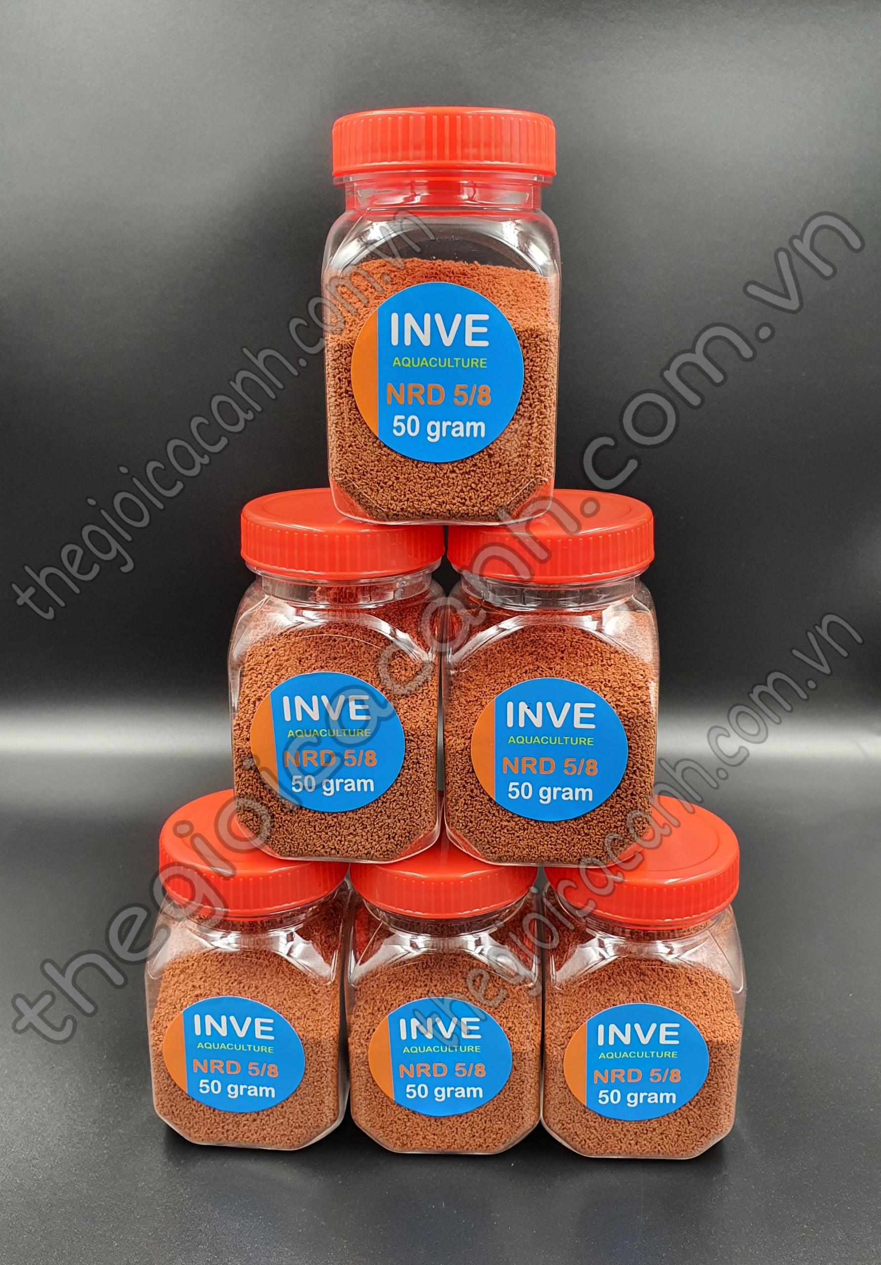 Cám Thái Inve 5/8 hủ 50gram CHO CÁ CẢNH