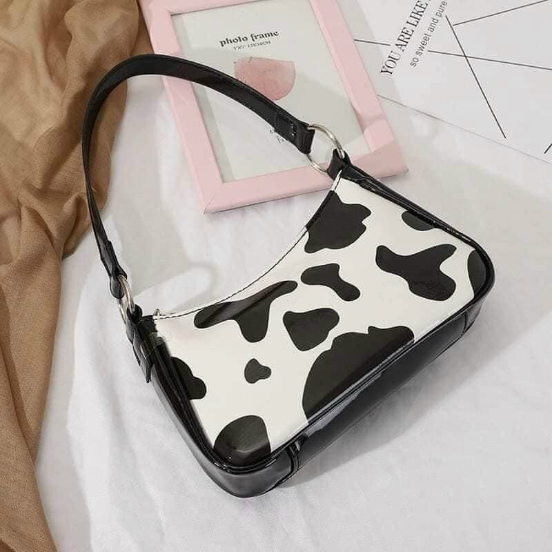 [HCM]Túi xách kẹp nách bò sữa hot trend