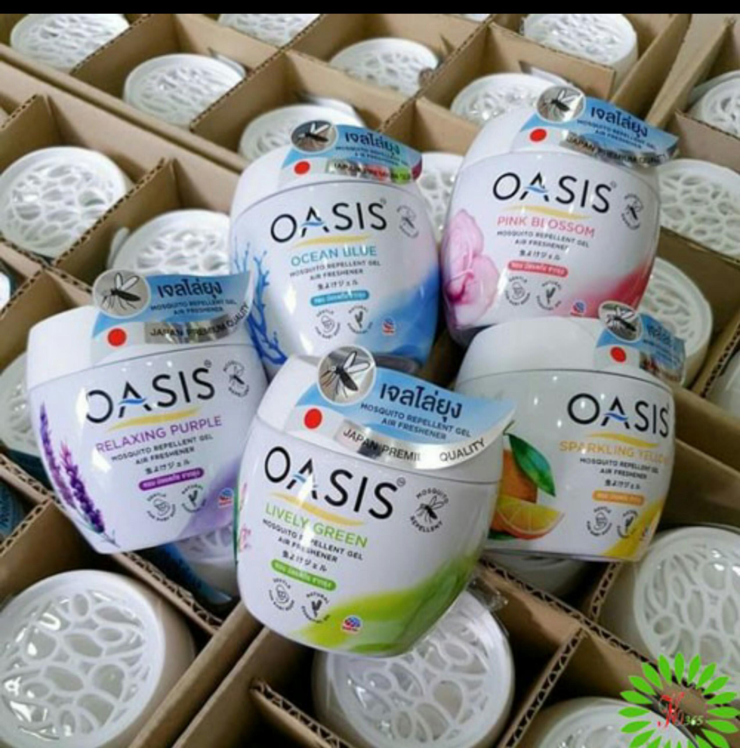 2 Lọ Sáp Thơm Khử Mùi Đuỗi Muỗi Oasis Thái Lan