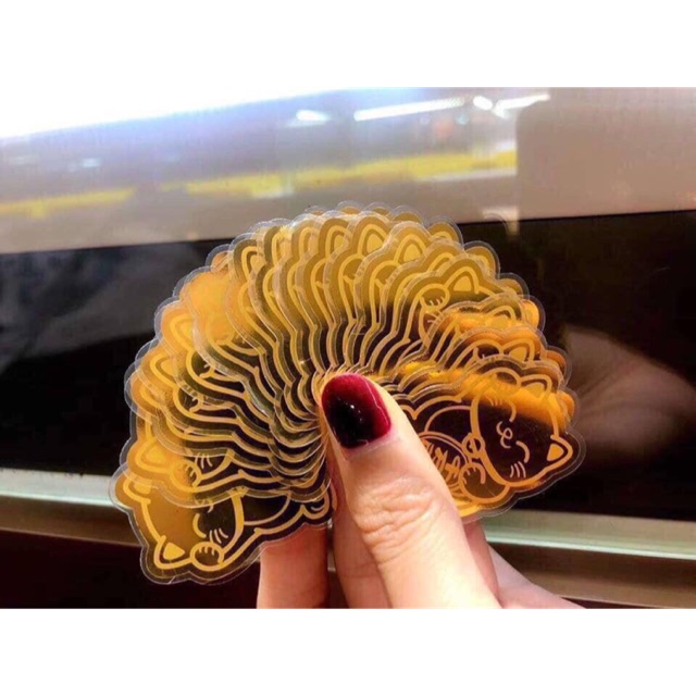 MÈO THẦN TÀI MAY MẮN MẠ VÀNG 24K