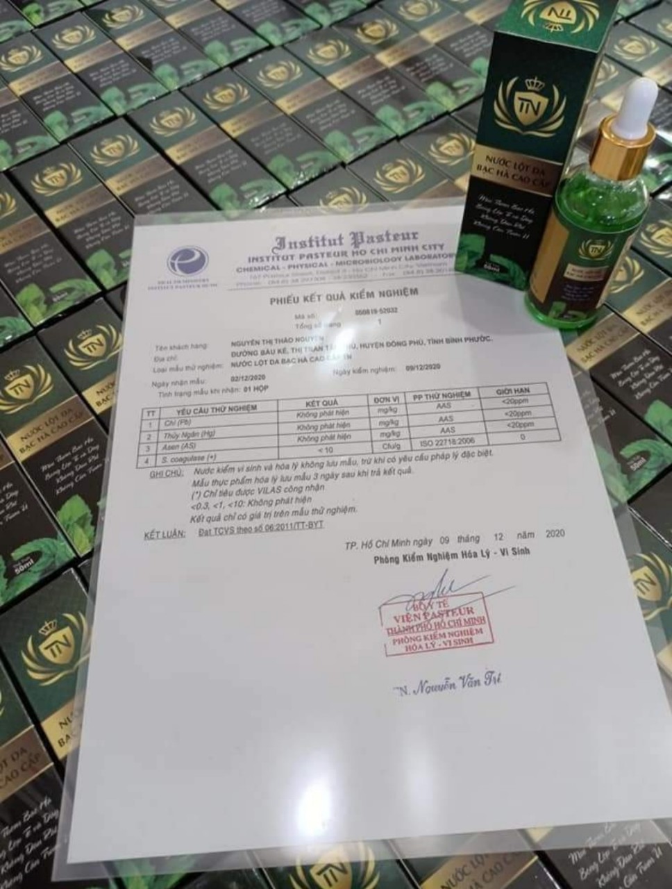 Nước lột da bạc hà cao cấp_hương bạc hà