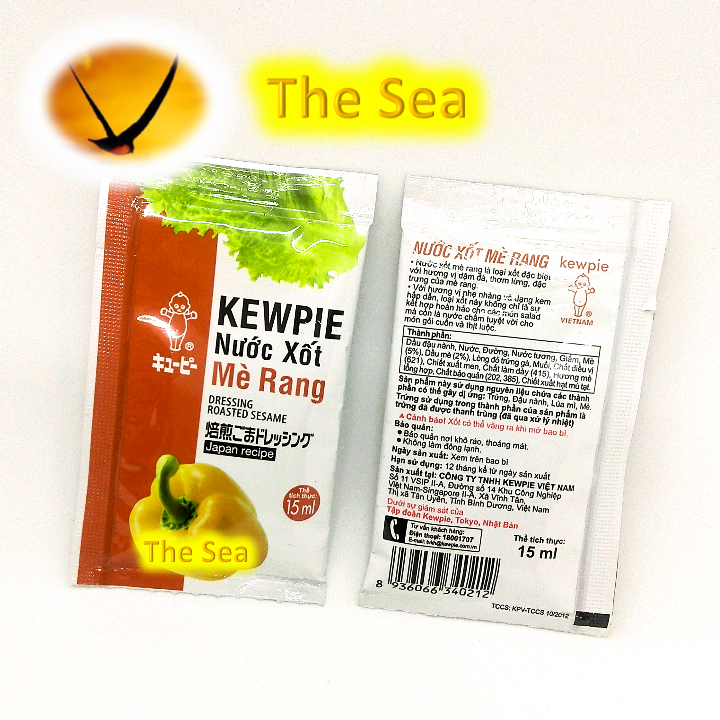 [HCM]Nước sốt mè rang Kewpie 5 gói 15ml