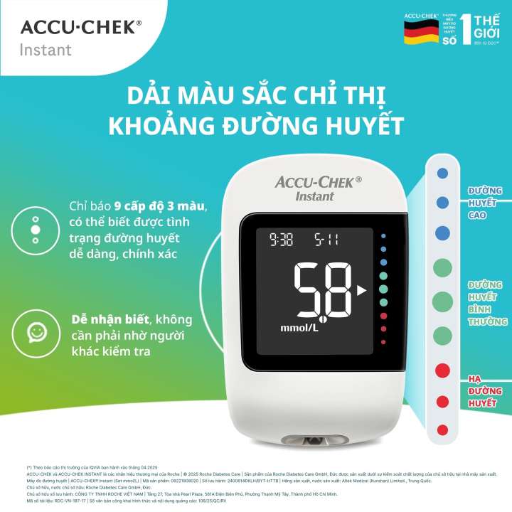 Combo 100 Que Thử Đường Huyết ACCU-CHEK® Instant - Hình ảnh 4