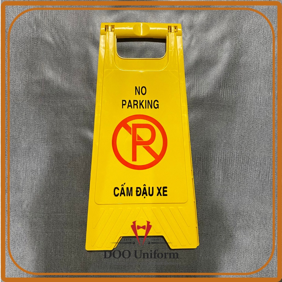Biển bảng cảnh báo chữ A Cấm Đậu Xe