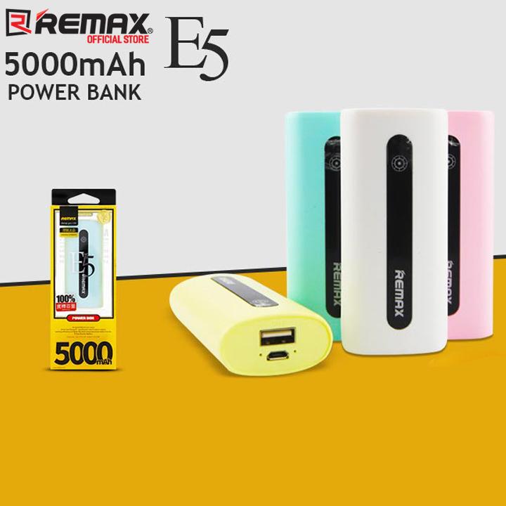 [HCM]Pin Dự Phòng Remax Proda E5 5000mah