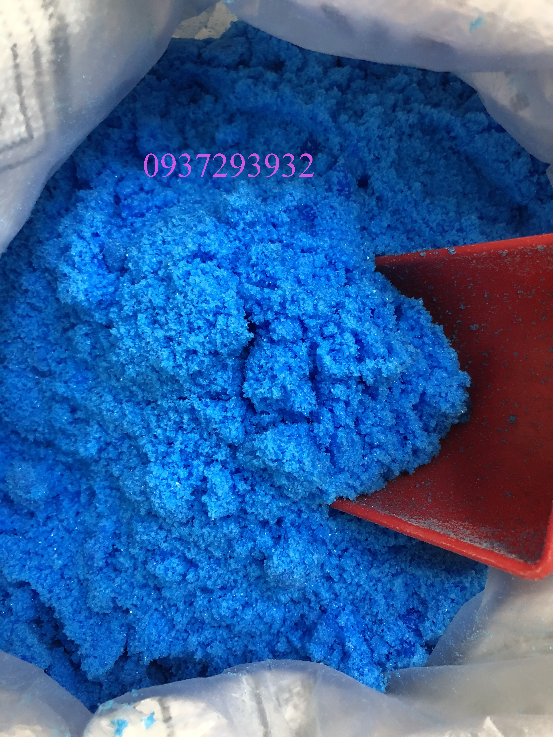 500 Gr - Đồng sunphat (CuSO4) - làm tinh thể