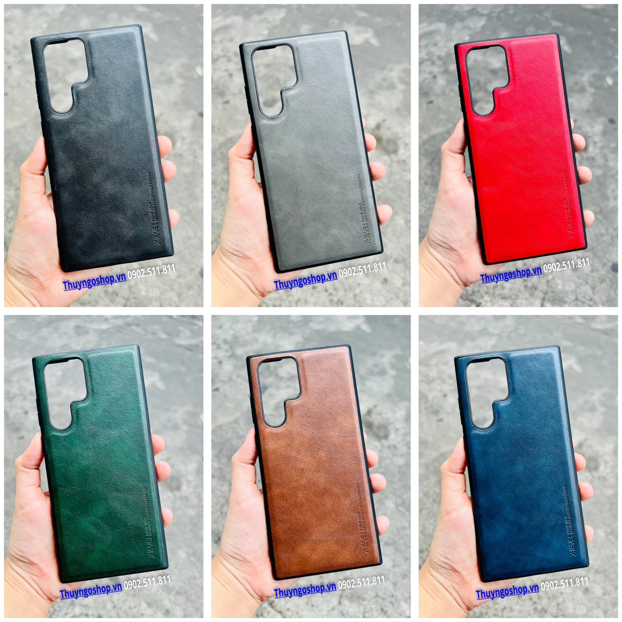 Thuyngoshop - Ốp lưng Da X-Level Samsung S22 Ultra - S22 Plus