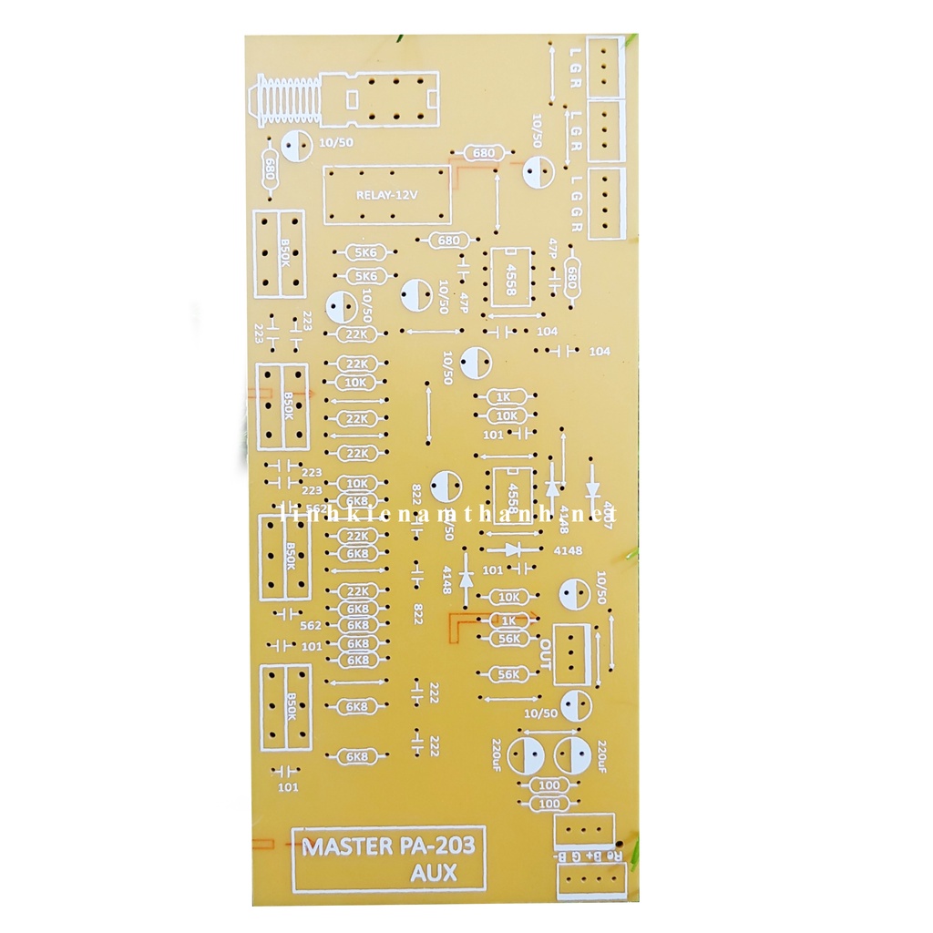Bo pcb echo pcb mic pcb music chưa gắn linh kiện