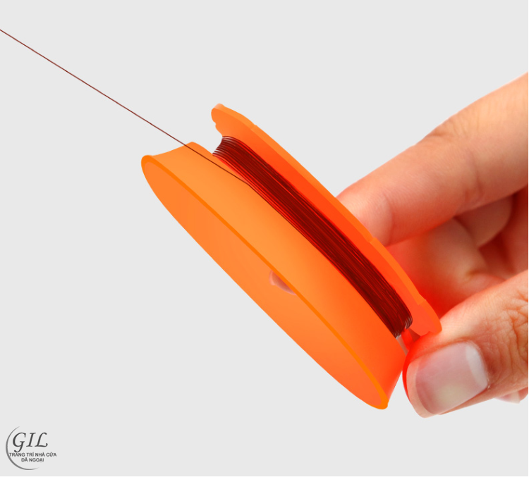trục quấn dây câu silicone 6cm