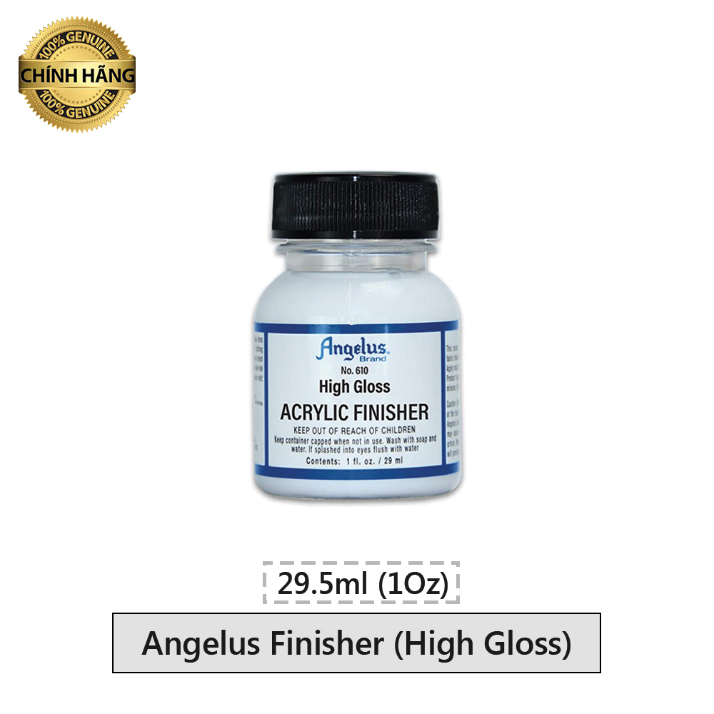Dung dịch bảo vệ màu Angelus Finisher High Gloss (Bóng mạnh) - 29,5ml