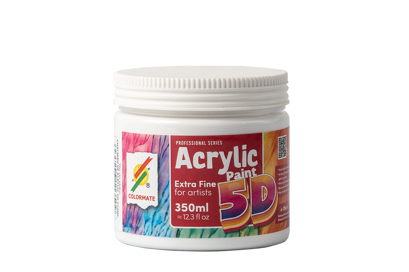 Màu vẽ Colormate ACRYLIC 5D lọ 350ml - COLORMATE
