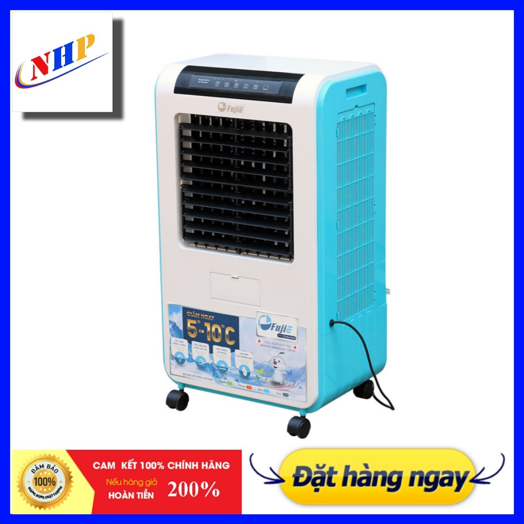[HCM] [Trả góp 0%] QUẠT LÀM MÁT CAO CẤP FujiE AC-602 BLUE