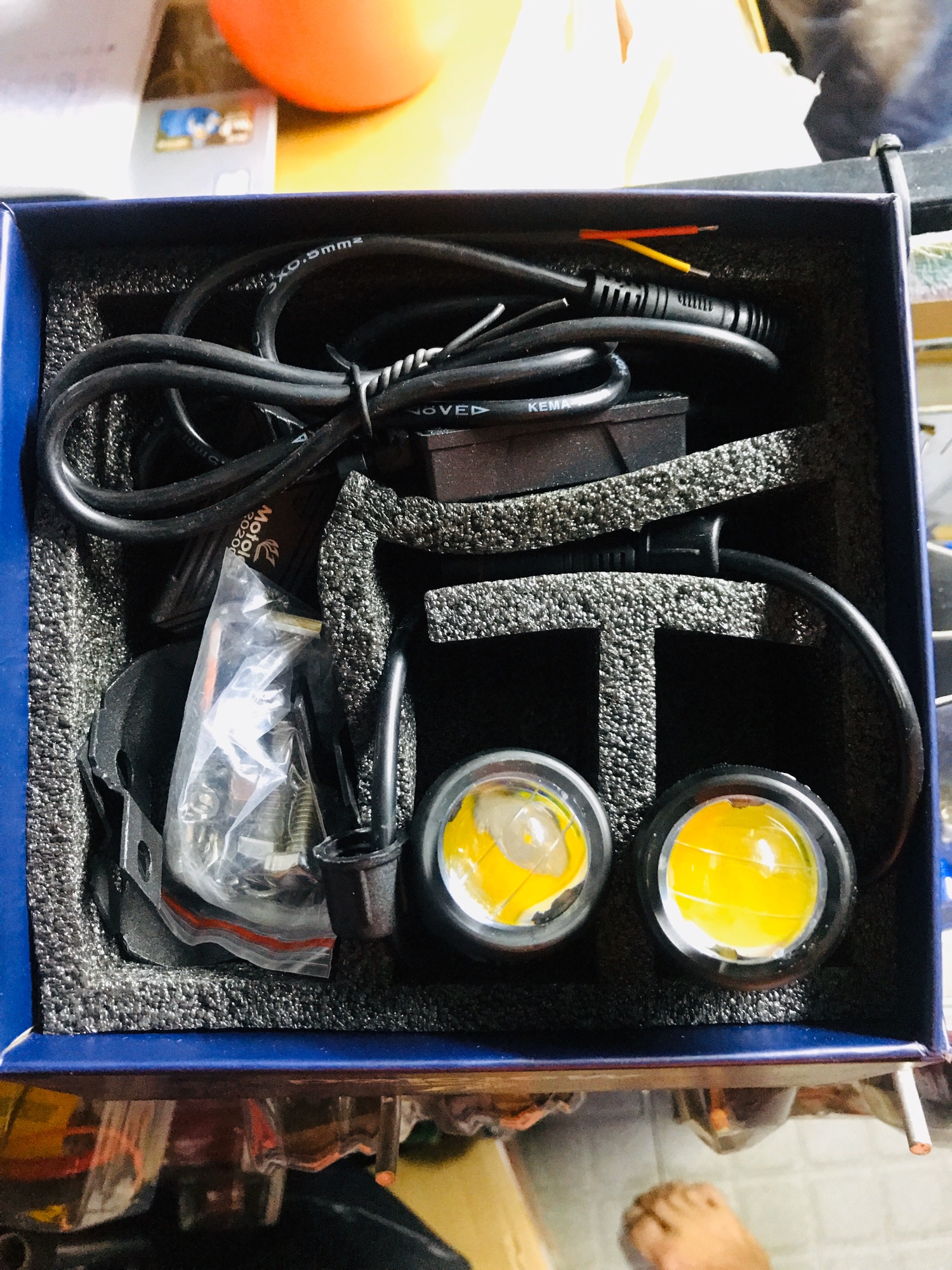 Đèn led bi cầu mini